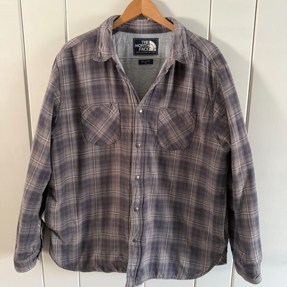 The North Face Other - The North Face Plaid Insulated Flannel Shirt Jacket Men’s XL